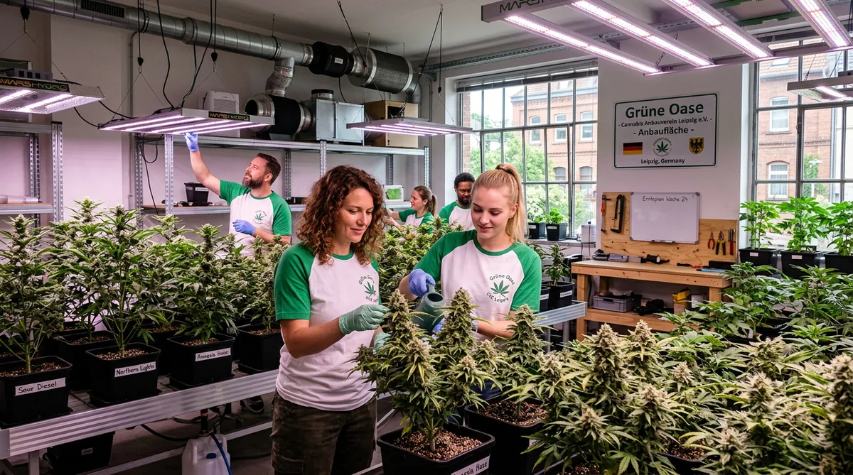 Grünes Leipzig Plagwitz Cannabis Social Club Leipzig